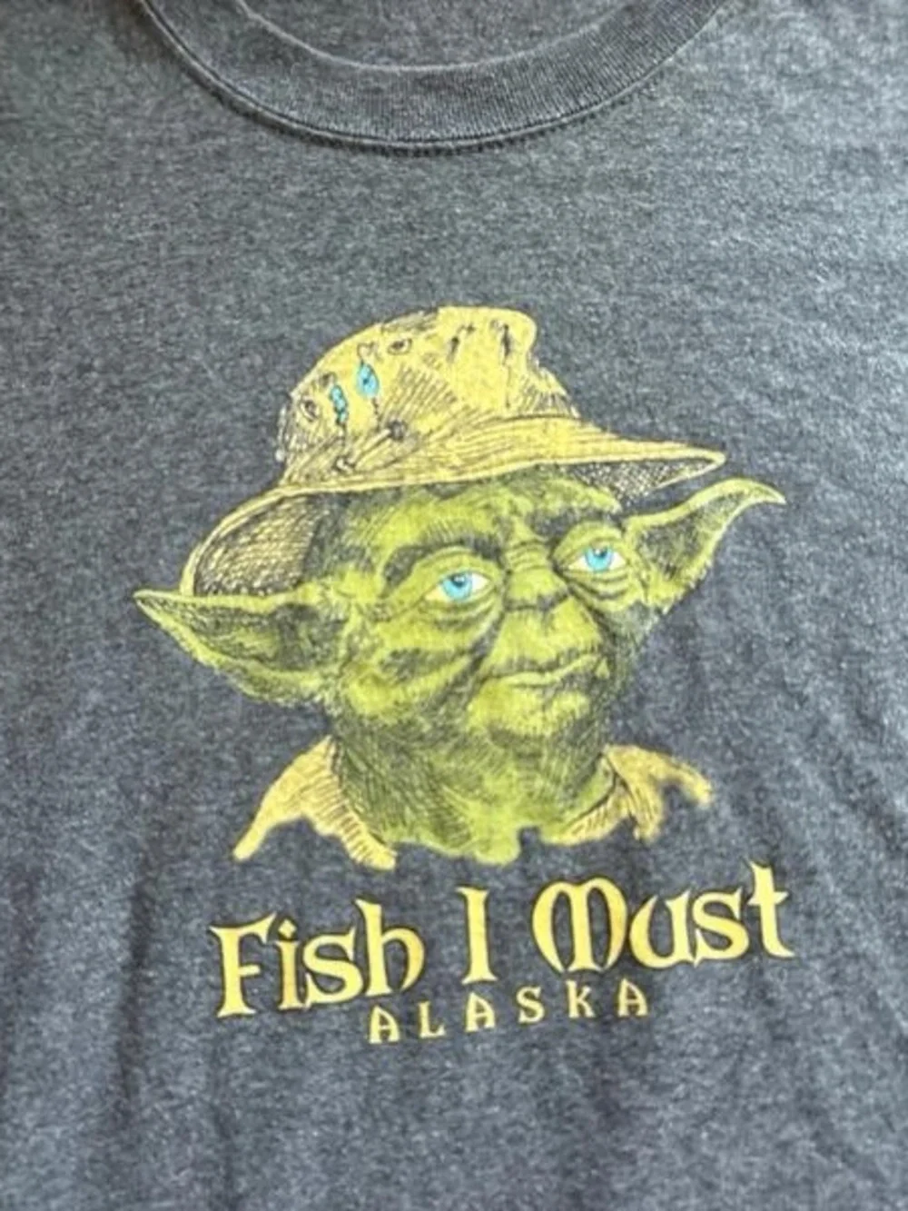 🔆Fish I Must Alaska Graphic Tee — Dark Green